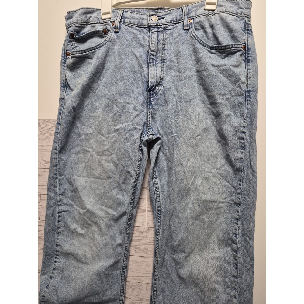 Levi's Men's 505 Regular Fit Jeans Size 38 x 30 Light Wash